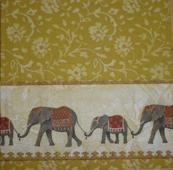 010 Elephant - 3-ply - (mustard) - Ihr
