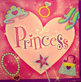 100 Mädchen - 3-lagig - Amscan