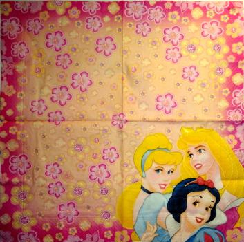 166 Mädchen - 3 lagig - Disney