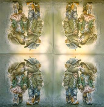 299 Katzen - 3-lagig