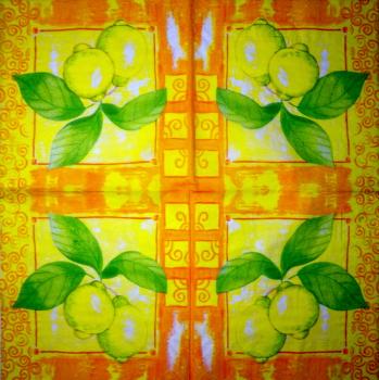 ZIT-194 Lemons - 3-ply