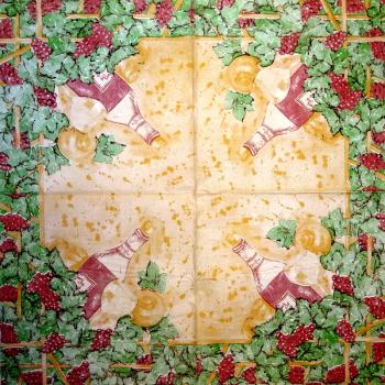 096 Trauben - 3-lagig