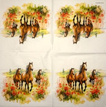 051 Pferde - 3-lagig - Ambiente