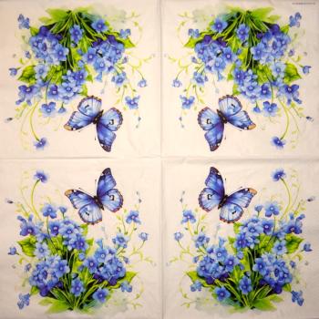 138 Schmetterlinge - 3-lagig (138) - Home Fashion - CS