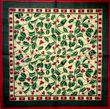 108 Weihnachten Blumen - 3-lagig - Avantgarde