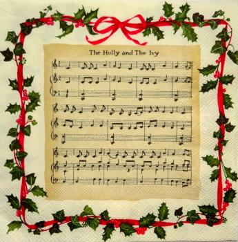20f- 107 Christmas Flowers - 3-ply - Ambiente