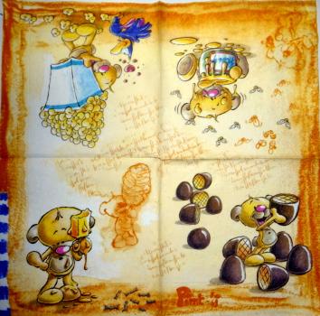 082 Teddy - 3 lagig - Pimboli