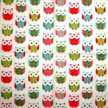 043 Owls - 3-ply - Butlers