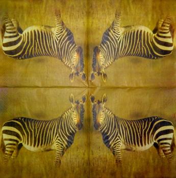278 Zebra - 3-lagig - Künstler