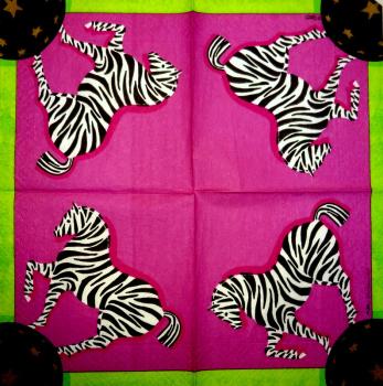 278 Zebra - 3-lagig - Künstler