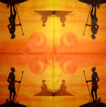 069 Afrikas - 3-lagig (Fleck)