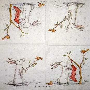 999.088 Hasen: unnatürlich - 3-lagig - ppd - C.Pabst