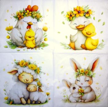 999.053 Rabbits:  unnatürlich - 3-ply