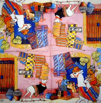 143 Tiere Afrika: Diverse - 3-lagig - Erdmännchen - ppd - Ahlers-Langenfeld - Bistro