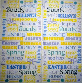 TX-704 Text - 3-lagig - Easter...