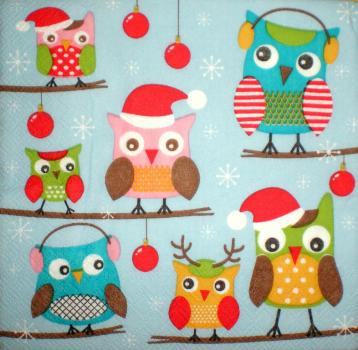 072 Owls - 3-ply - CS