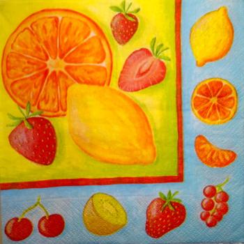 076 Lemons,  Oranges - 3 ply