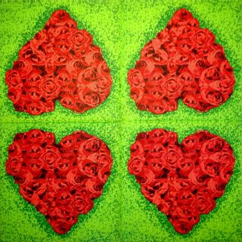 164 Heart / Hearts - 3-ply - Henrike Gomber