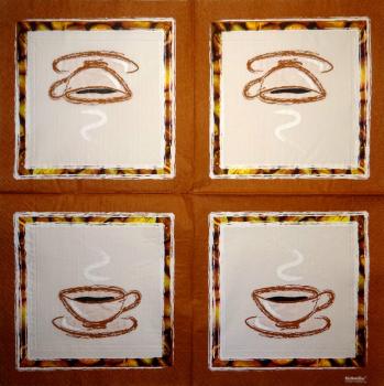 129 Kaffee / Cafe - 3-lagig (braun)