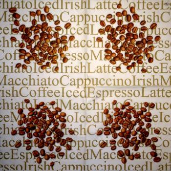 018 Coffee: Beans - 3-ply (weiß) - Paw