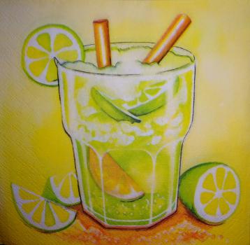 023 Cocktails - 3-ply (yellow)