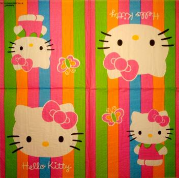 019 Hello Kitty - 3-ply - Amscan 2004