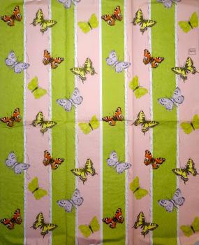 015 Schmetterlinge - 3-lagig (grün) - Home Fashion - 33x40cm