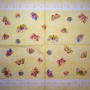 232 Butterflies - 3-ply (yellow) - Ihr