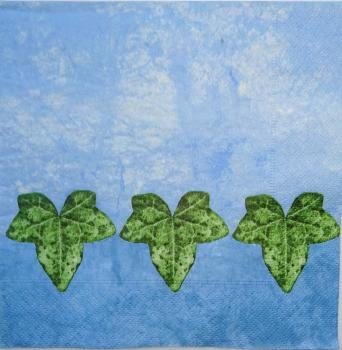 050 Plants - 3 ply (blue) - Paper Design
