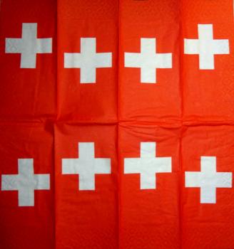 021 Flaggen - 4-lagig- Sniff - Schweiz - Taschentuch