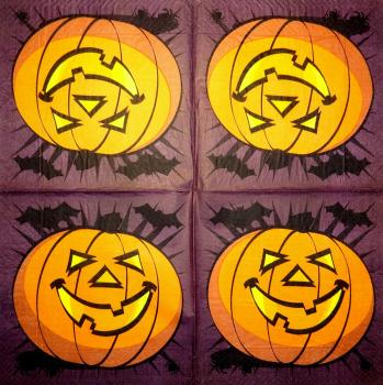 037 Halloween - 3-lagig