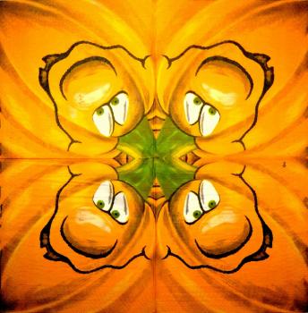 191 Halloween - 3-ply (4/4 Motif)