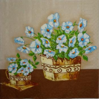 114 Anemones, Poppy - 3-ply