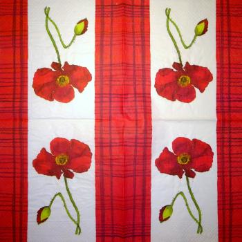 200 Anemones, Poppy - 3-ply - Chris Piper