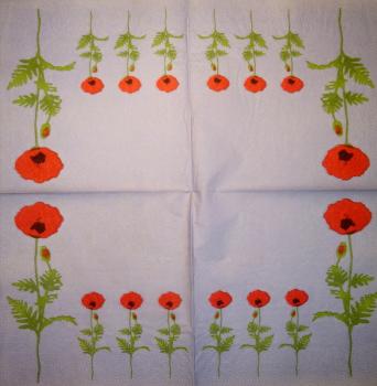 200 Anemones, Poppy - 3-ply - Chris Piper