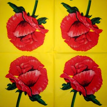 200 Anemones, Poppy - 3-ply - Chris Piper