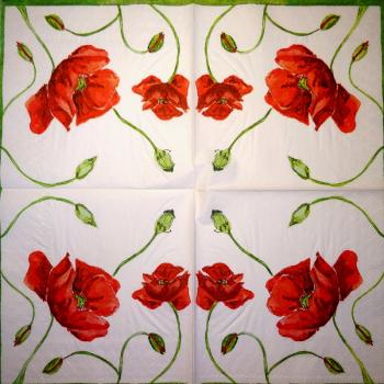 200 Anemones, Poppy - 3-ply - Chris Piper