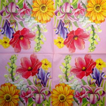 060 Lilies - 3-ply (pink)