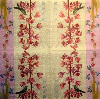 018 Orchideen - 3-lagig (blau) - Ihr - CS