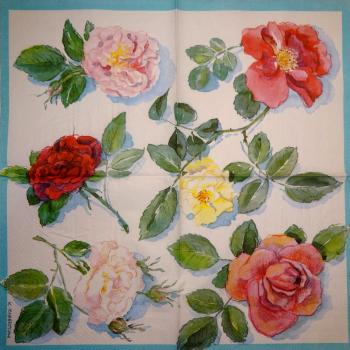200 Flowers Others - 3-ply (grün)