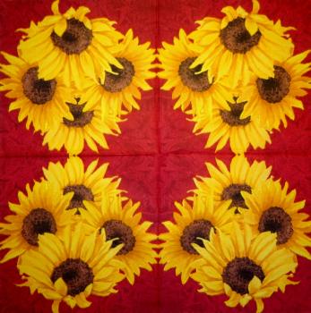 190 Sonnenblumen - 3-lagig - Cool Time