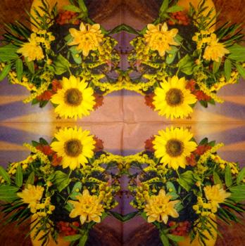 190 Sonnenblumen - 3-lagig - Cool Time