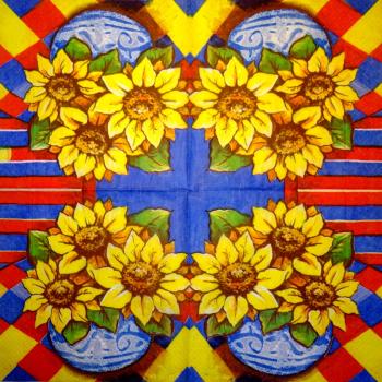 001 Sunflowers - 3 ply