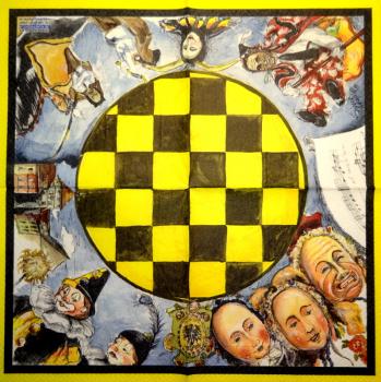 076 Clowns - 3-lagig - Duni