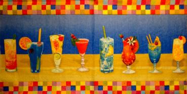 008 Cocktails - 3-ply - Colourful Life