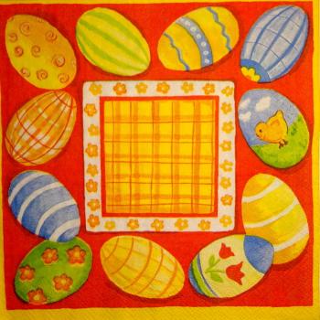 104 Eggs,  Easter Eggs - 3 ply
