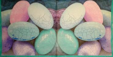 106 Eier, Ostereier - 3 lagig