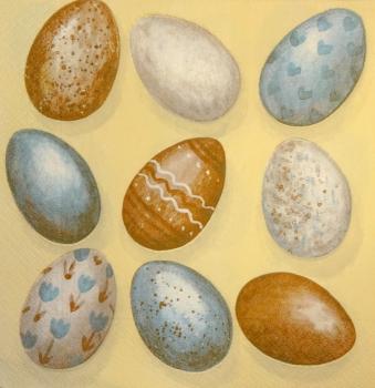 140 Eier, Ostereier - 3 lagig