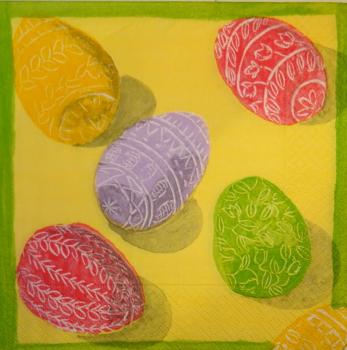 141 Eier, Ostereier - 3 lagig