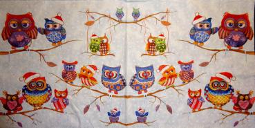087 Owls - 3-ply - Ambiente